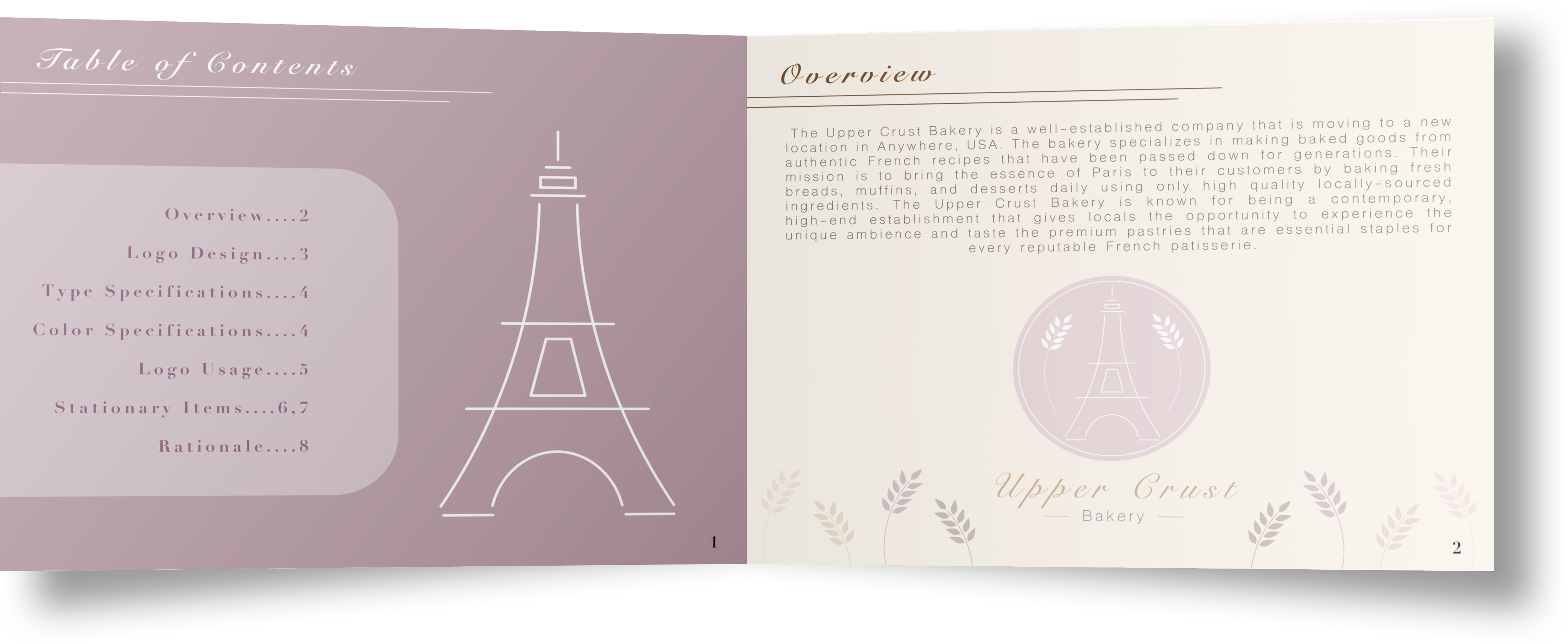 Upper Crust Bakery Branding 2