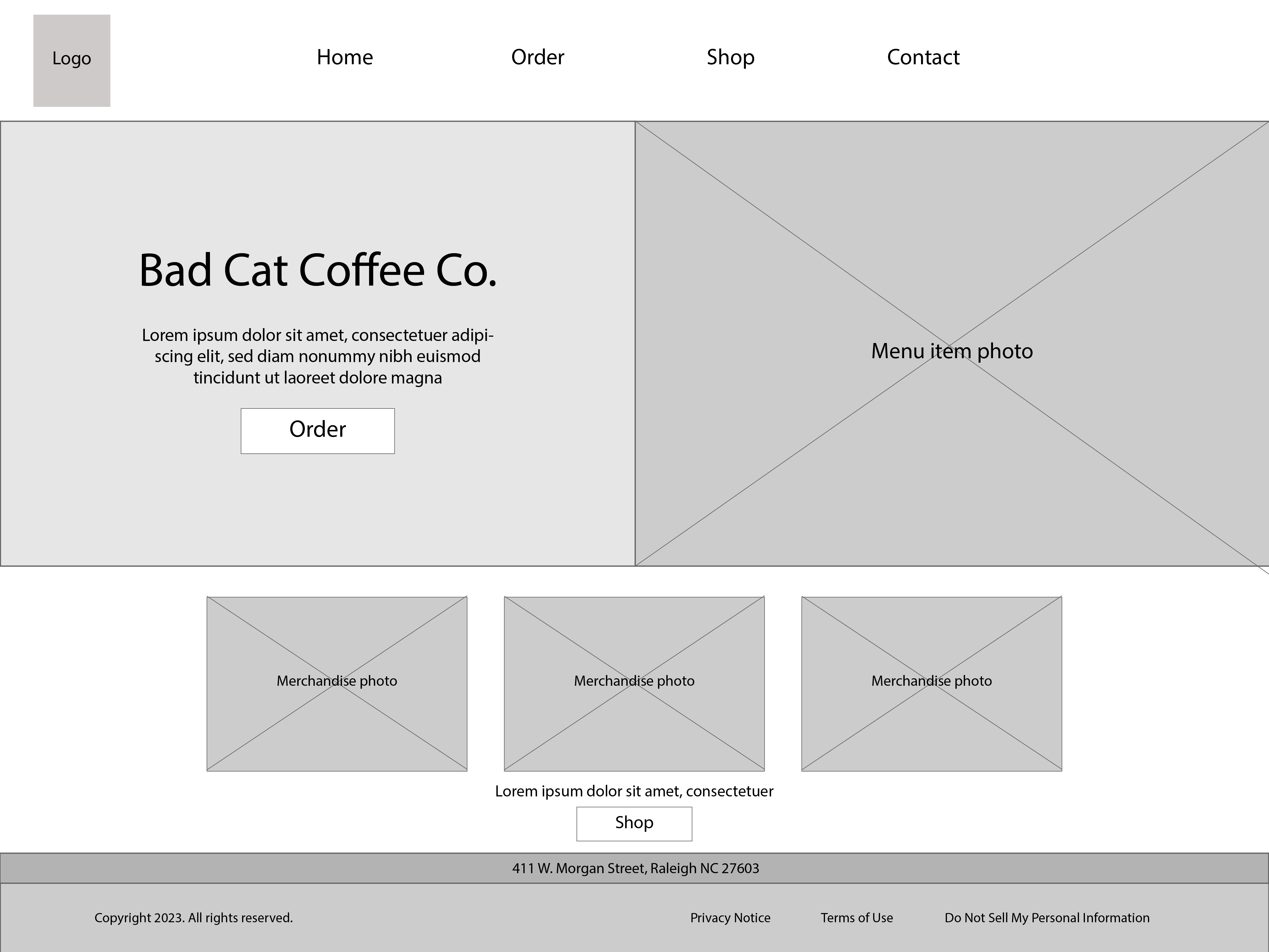 Bad Cat Coffee Home Tablet