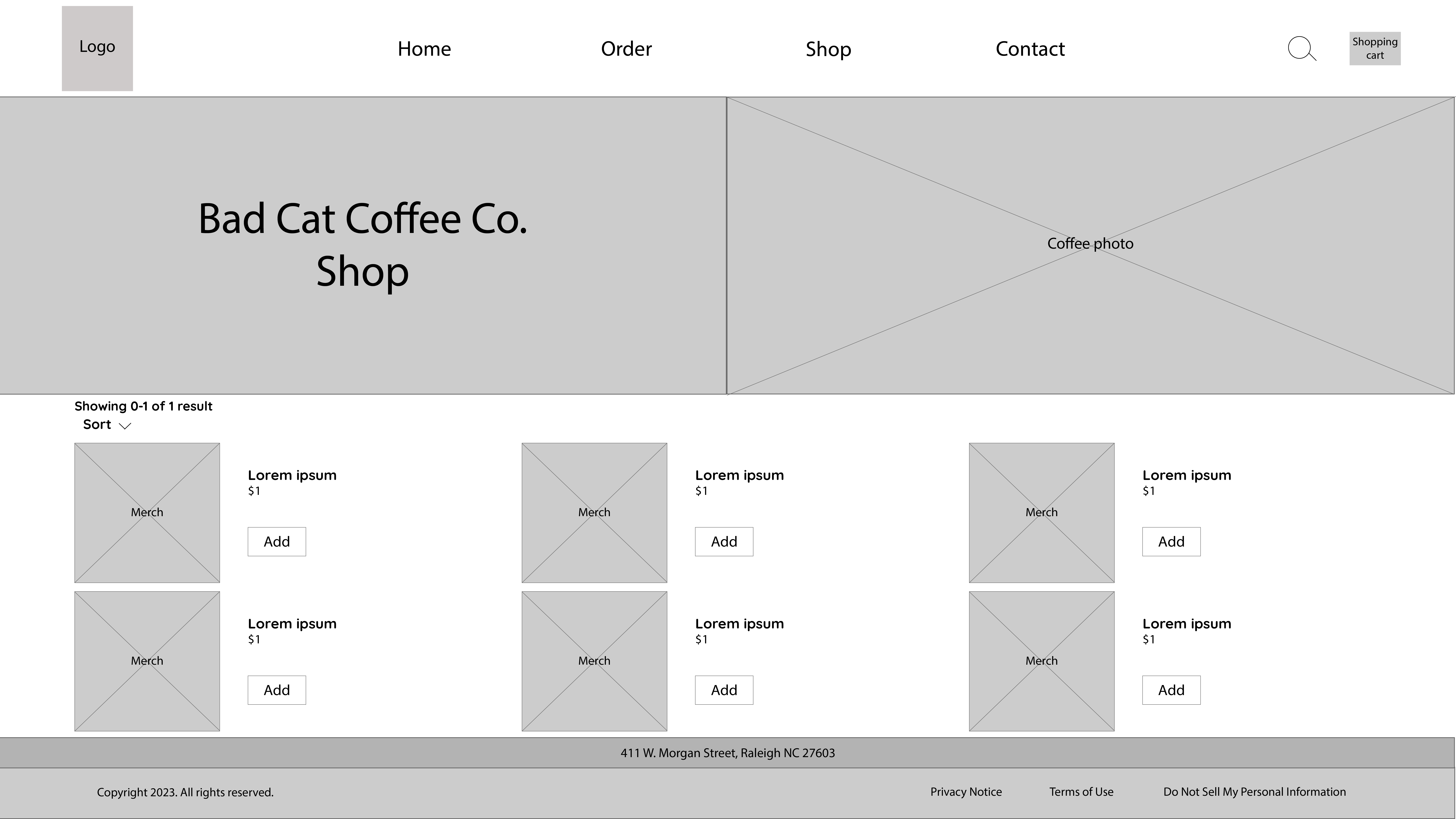 Bad Cat Coffee Shop Desktop