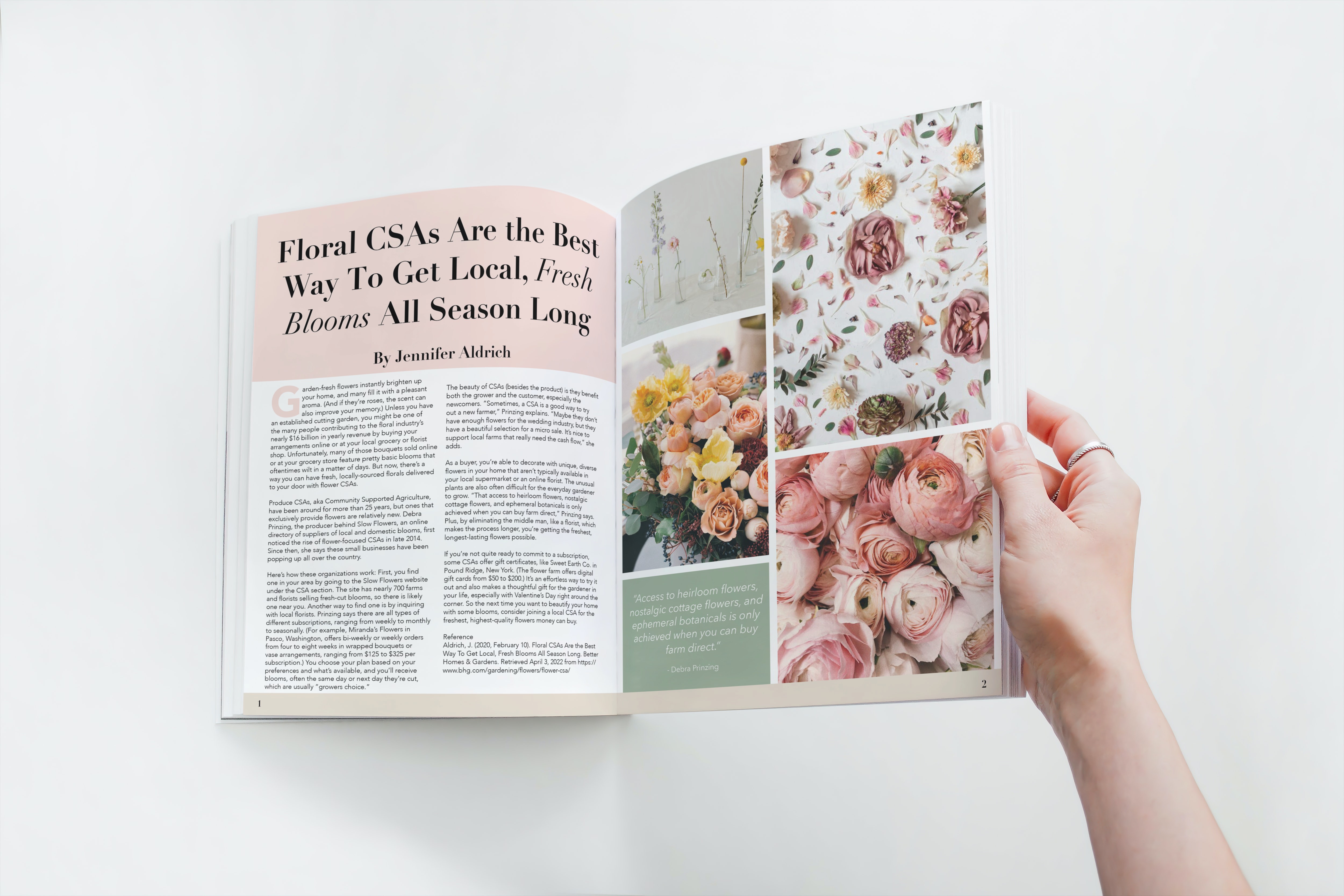 Floral Magazine Article