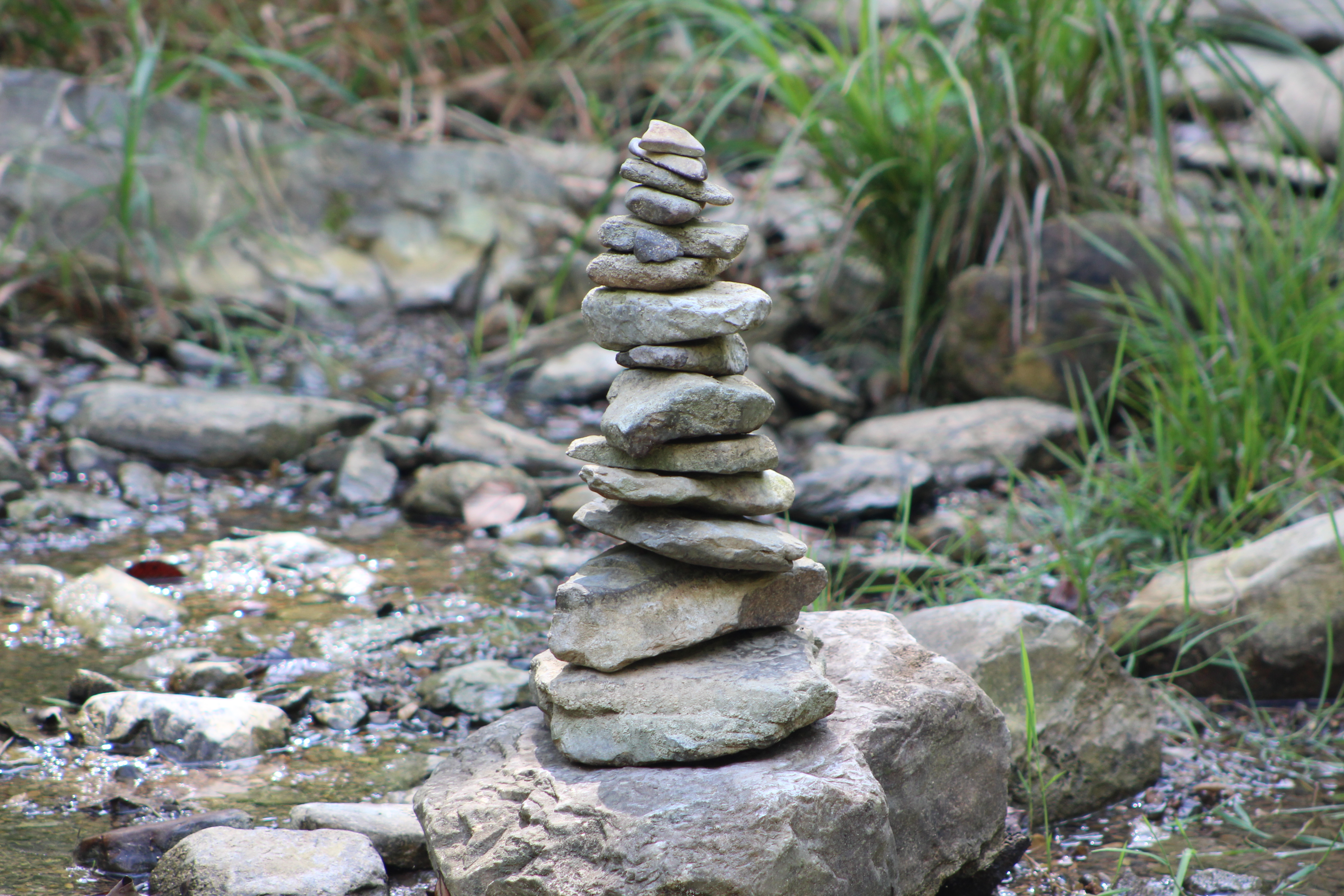 Stacked rocks