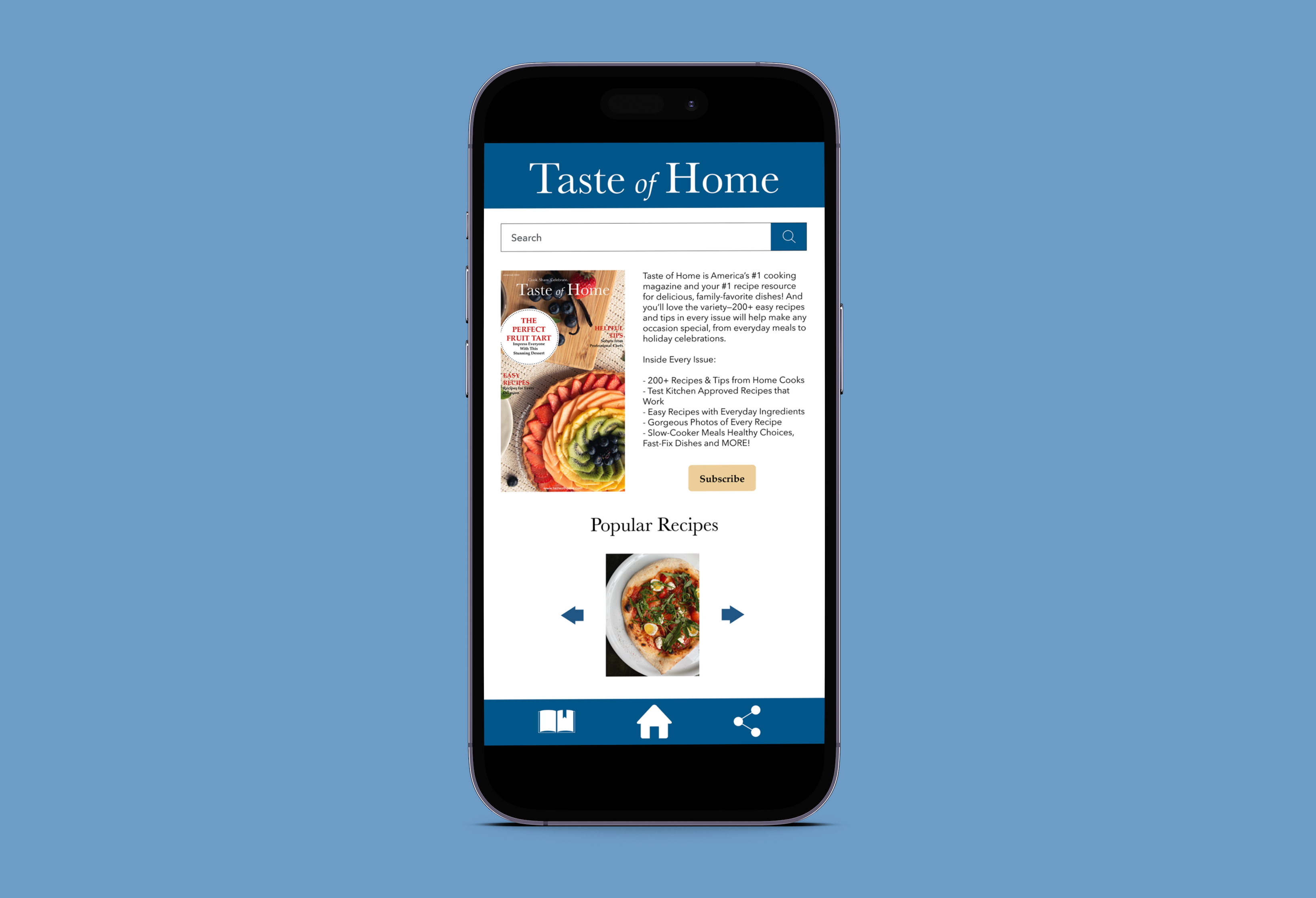 Taste of Home App
